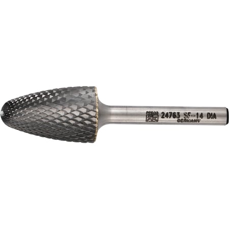 Pferd Carbide Bur, SCTI SF-14, 1/4", Diamond Ct 24763